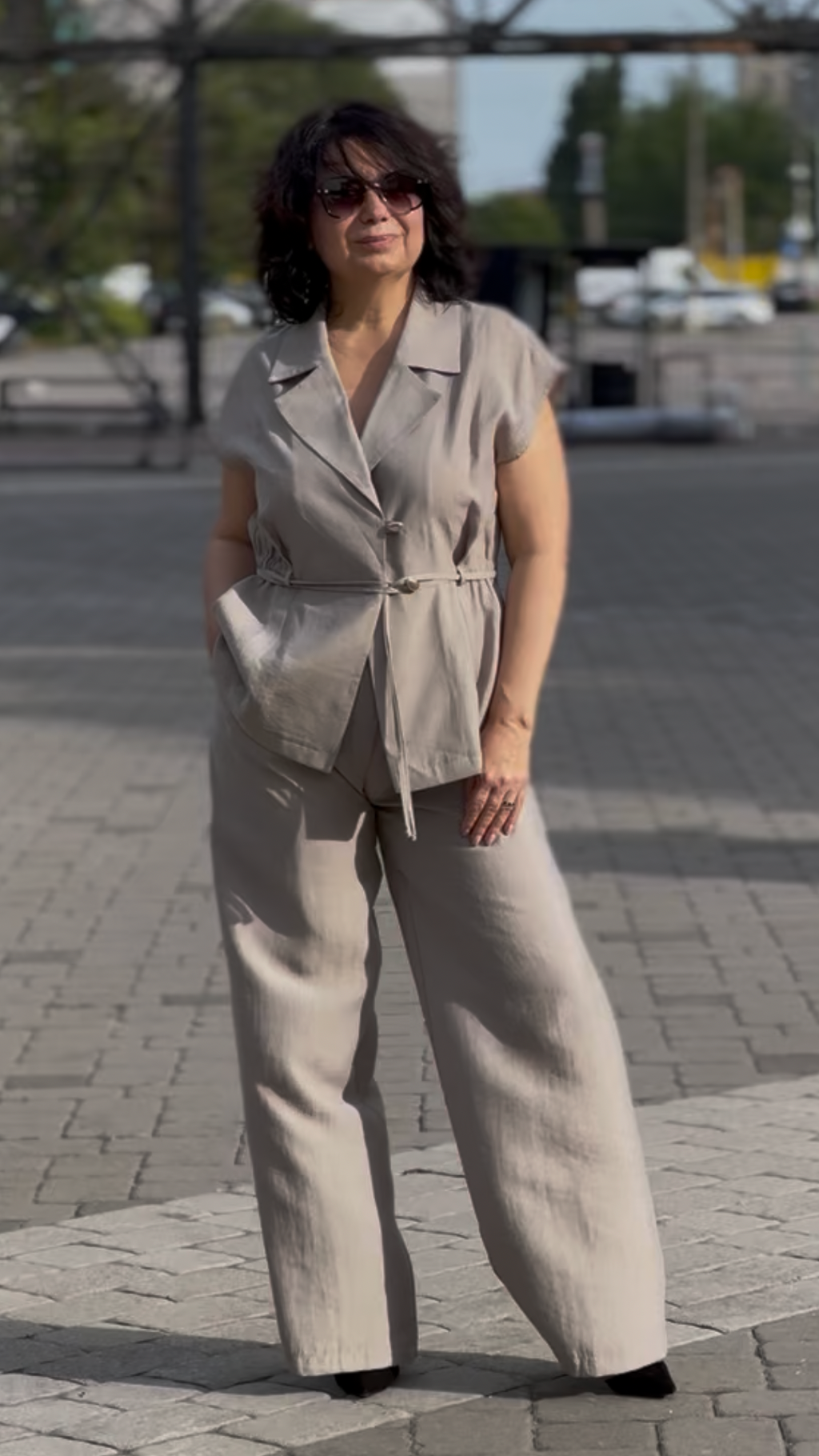Demure Two-Piece Suit
