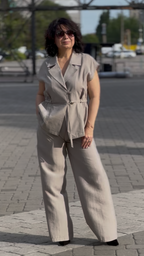 Demure Two-Piece Suit