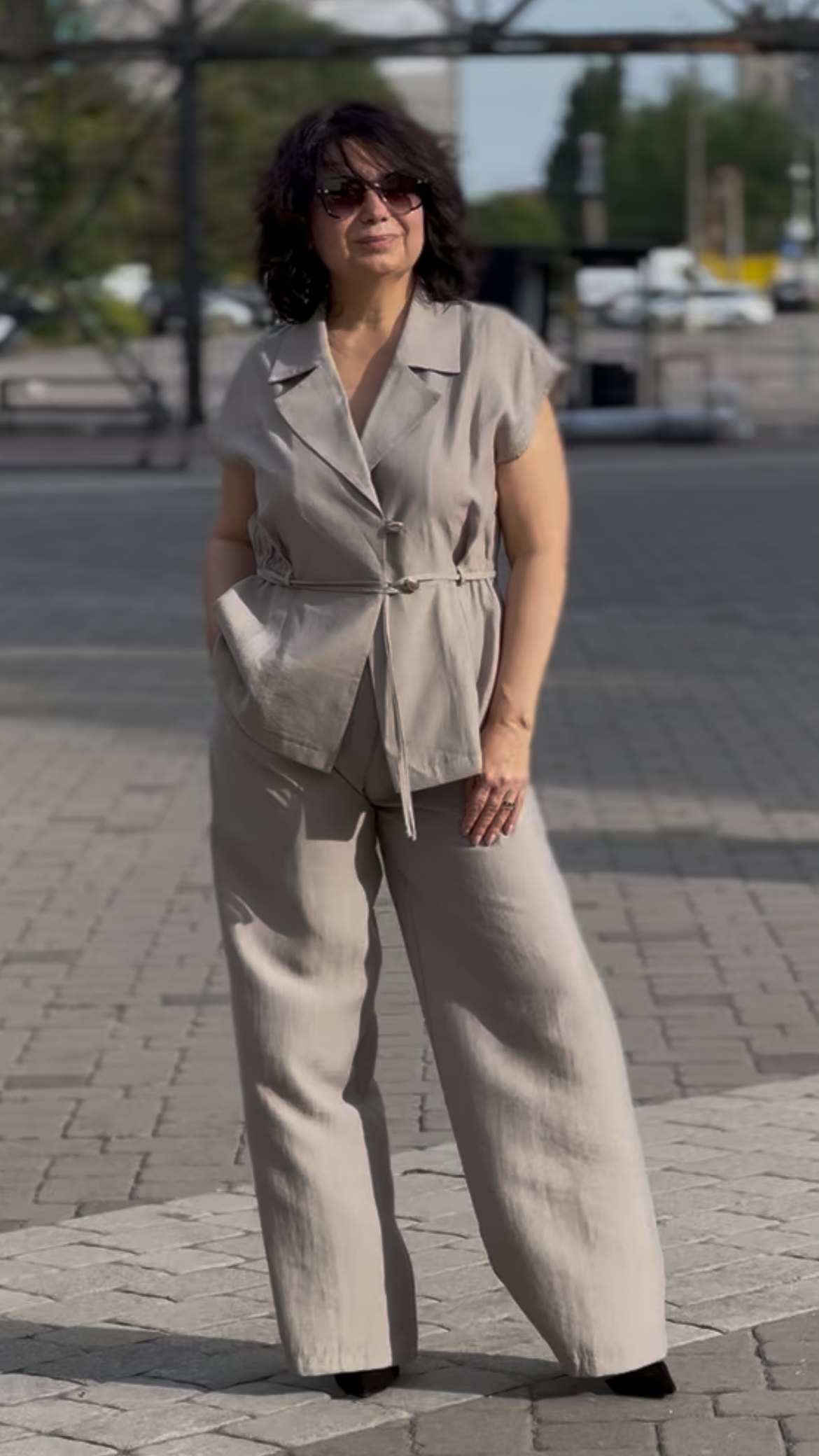Demure Two-Piece Suit