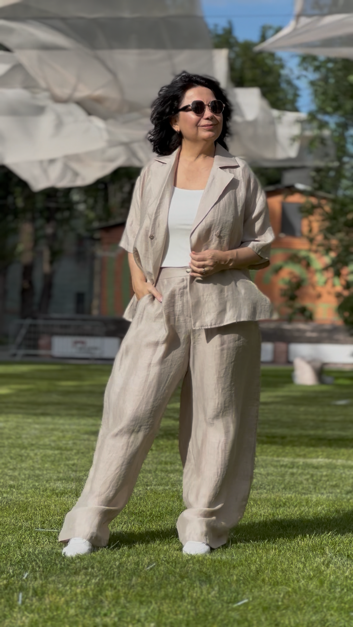 Three-piece suit