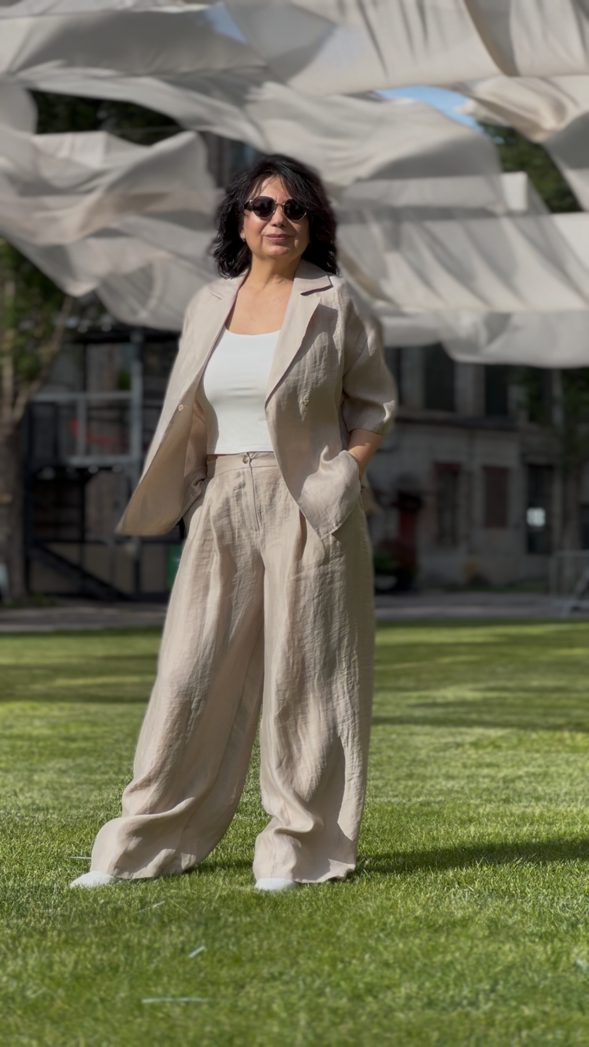 Three-piece suit