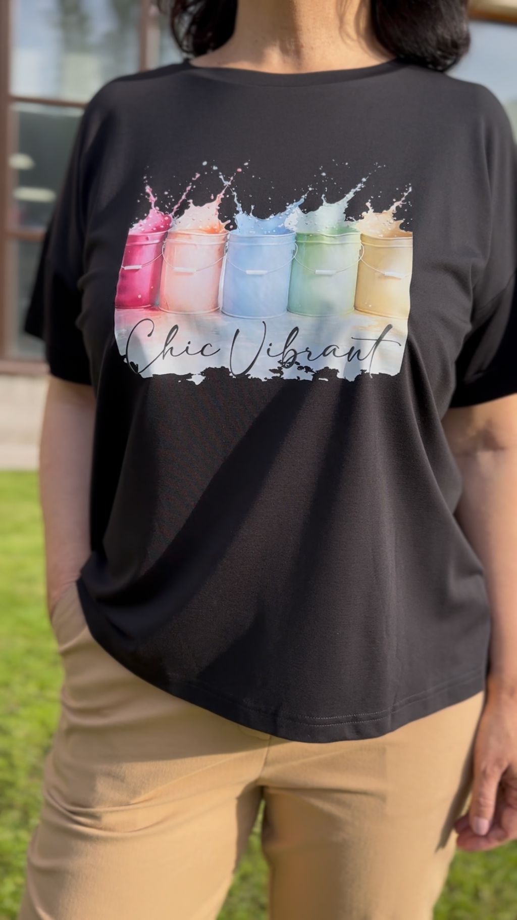 Premium "Kholodok" silk knit t-shirt