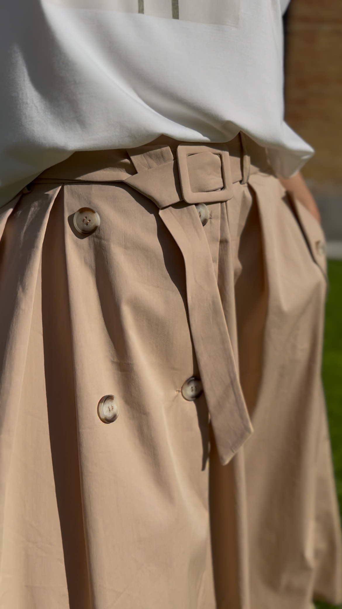 Two-piece set: skirt + t-shirt